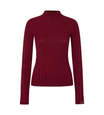 Pepe Jeans Izabel Schildkrten-Pullover rot 