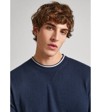 Pepe Jeans Sweter Navy Mike