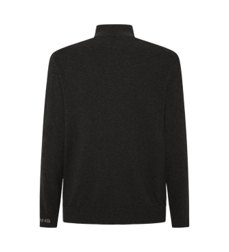 Pepe Jeans Nieuwe Andre Sweater met ronde ritssluiting grijs