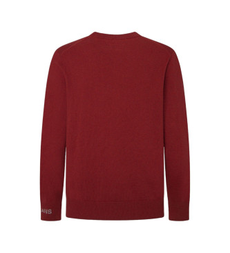 Pepe Jeans Neu Andre Pullover rot