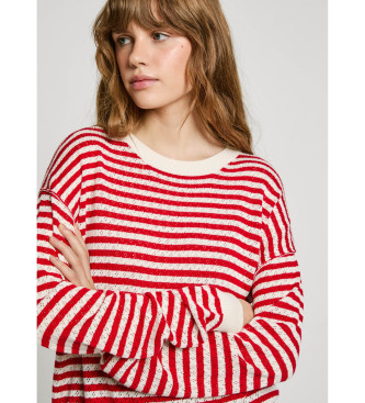 Pepe Jeans Sweter Red Poppy