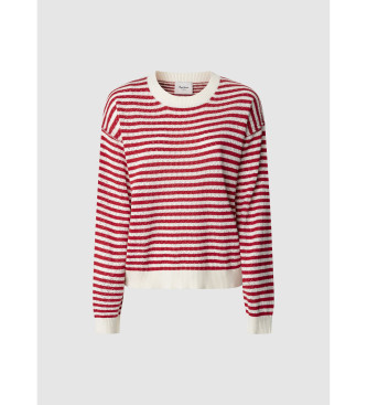 Pepe Jeans Sweter Red Poppy