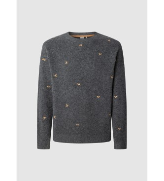 Pepe Jeans Camisola Prescott cinzenta