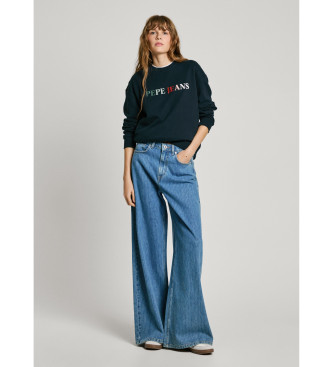 Pepe Jeans Granatowy sweter Reagan