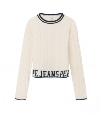 Pepe Jeans Maglione romano bianco