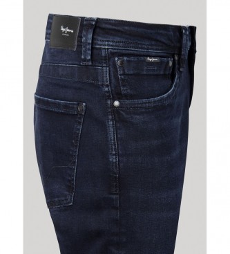 Pepe Jeans Jeans blu scuro con cerniera Kingston