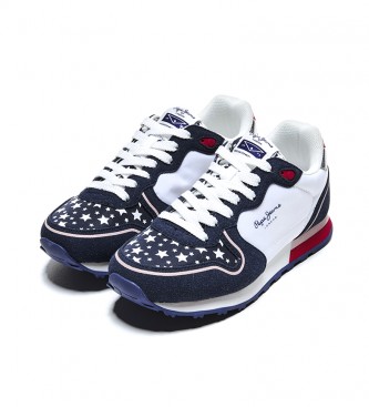Pepe Jeans Chaussures marines pour filles Klein Stars