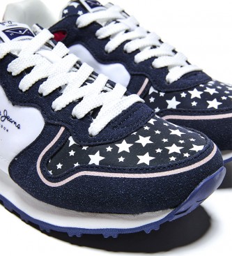 Pepe Jeans Chaussures marines pour filles Klein Stars