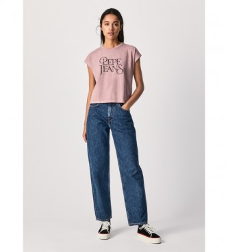 Pepe Jeans Camiseta Klose rosa