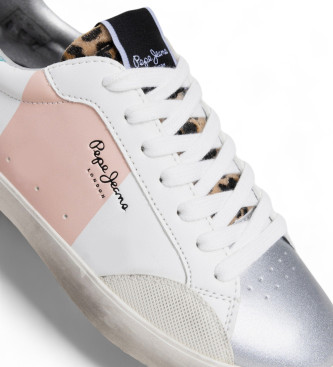 Pepe Jeans Scarpe da ginnastica bianche Lane Band