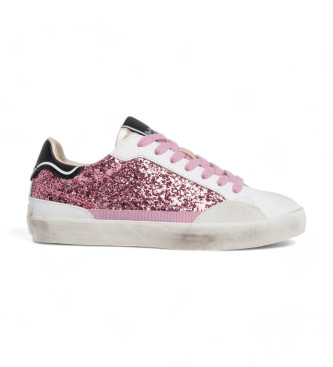 Pepe Jeans Lane Glitter Sneakers rosa