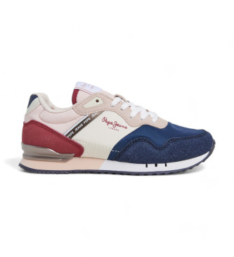 Pepe Jeans Sneakersy London Colors w kolorze granatowym