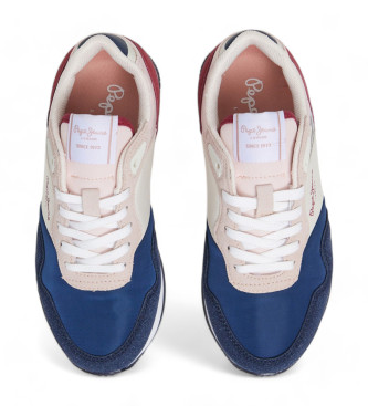 Pepe Jeans Sneakersy London Colors w kolorze granatowym