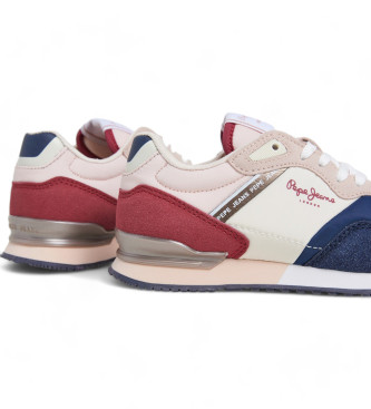 Pepe Jeans Sneakersy London Colors w kolorze granatowym