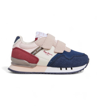 Pepe Jeans Sneakersy London Colors w kolorze granatowym