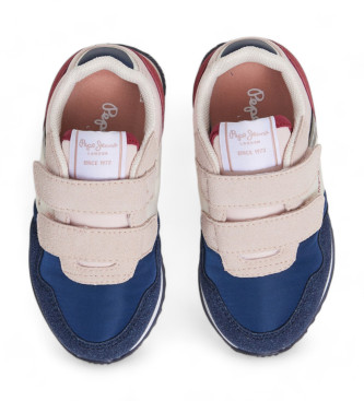 Pepe Jeans Sneakersy London Colors w kolorze granatowym