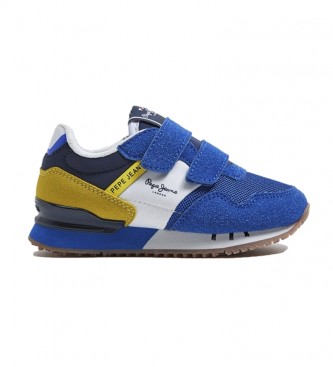 Pepe Jeans Trainers London One BK azul