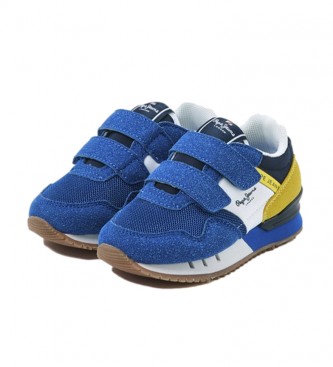 Pepe Jeans Trainers London One BK blauw