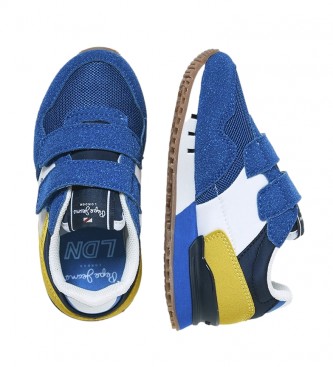 Pepe Jeans Trainers London One BK azul