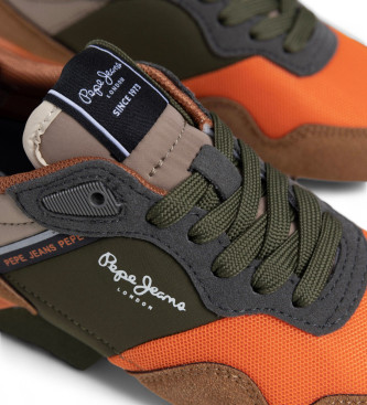 Pepe Jeans Trningssko London Park orange