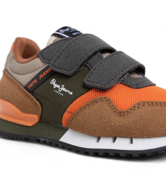 Pepe Jeans Trainers Londen Park bruin