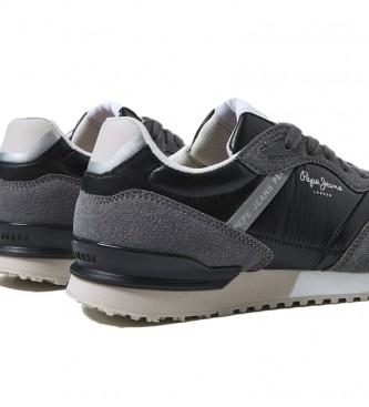 Pepe Jeans Sneakers London Soft grey, black