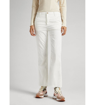 Pepe Jeans Chino Lula Broek wit