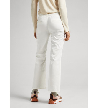 Pepe Jeans Chino Lula Trousers white