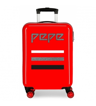 Pepe Jeans Valise rouge Pepe Jeans -38x55x20cm