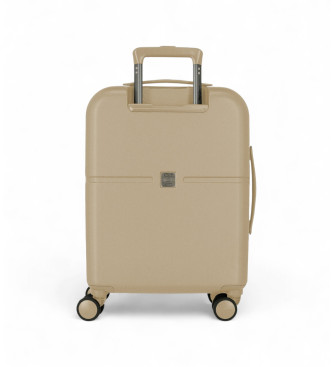 Pepe Jeans Trolley-Koffer 55cm Akzent beige