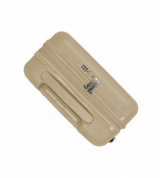 Pepe Jeans Trolley koffer 55cm Accent beige