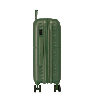 Pepe Jeans Trolley Suitcase 55cm Accent green