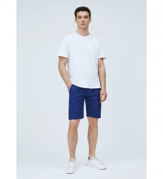 Pepe Jeans Navy MC Queen Chino Style Bermuda shorts