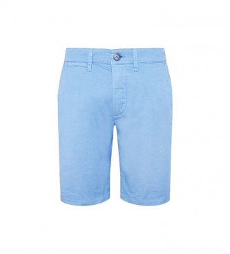 Pepe Jeans Cales Bermudas Chino Style MC Queen Blue