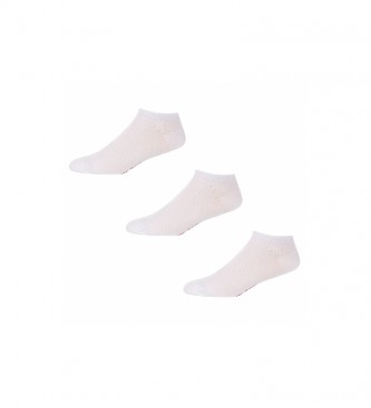 Pepe Jeans Pack of 3 white Dan socks