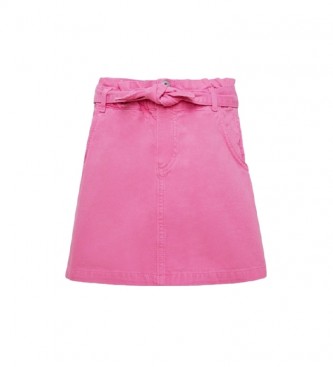 Pepe Jeans Minifalda Vaquera Carol rosa - Tienda Esdemarca moda, calzado y  complementos - zapatos de marca y zapatillas de marca