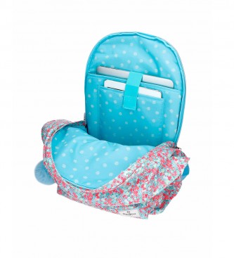 Pepe Jeans Aide computer backpack two compartments multicolour