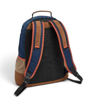 Pepe Jeans Alvin London backpack blue,brown