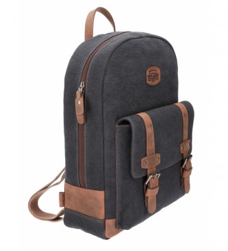 Pepe Jeans Horse casual backpack computer case adaptable au trolley -42x30x12cm- Marine