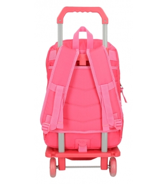 Pepe Jeans Backpack with car Pepe Jeans Cross double compartment Fuchsia -44x30,5x15cm-