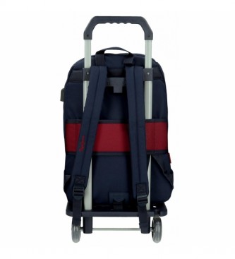 Pepe Jeans Pepe Jeans Andy School Backpack with Trolley -32x44x15cm