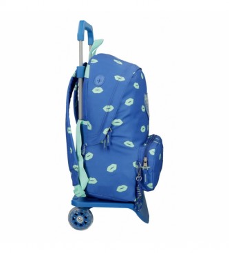Pepe Jeans Sac  dos d'cole Pepe Jeans Ruth avec chariot -31x42x17,5cm
