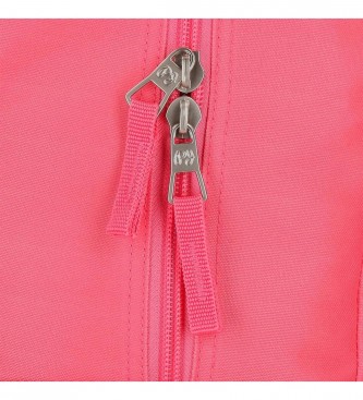 Pepe Jeans Kim rygsk med dobbelt lynls -32x44x22cm - pink