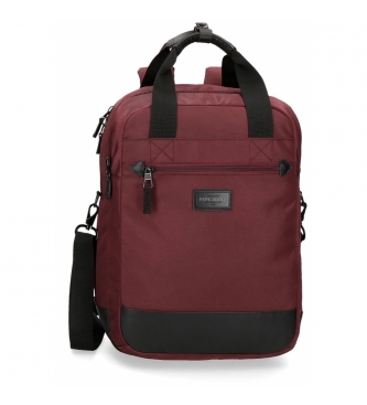 pepe jeans laptop backpack