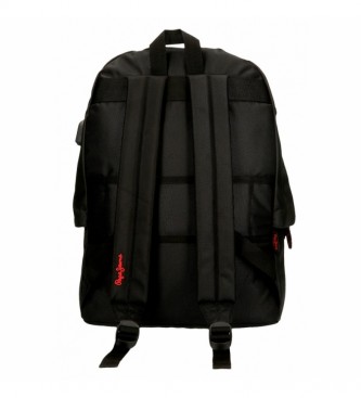 Pepe Jeans Laptop backpack Pepe Jeans Bromley Black 