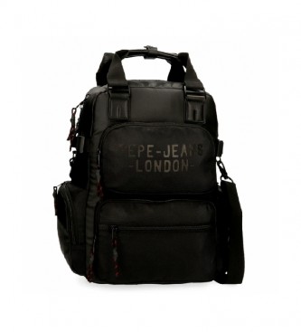 Pepe Jeans Pepe Jeans Bromley backpack with black shoulder bag -28x41x7cm