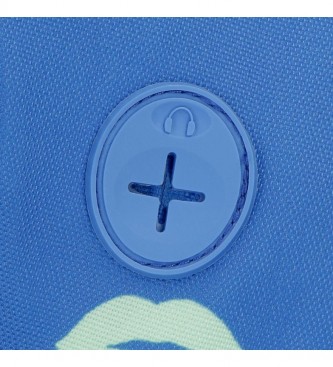 Pepe Jeans Pepe Jeans Ruth Prilagodljiv nahrbtnik z dvojno zadrgo -32x44x22cm - Modra