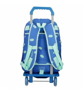 Pepe Jeans Pepe Jeans Ruth Backpack Double Zipper with Trolley -32x44x22cm