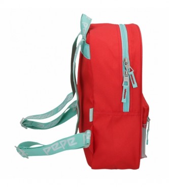 Pepe Jeans Pepe Jeans Small Backpack Cristal -25x32x12cm- Red