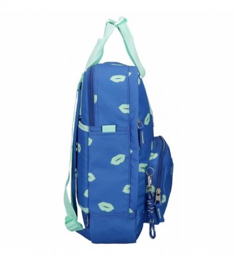 Pepe Jeans Pepe Jeans Ruth Adaptable Computer Backpack -30x40x13cm- Blue